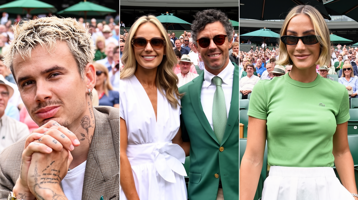 9博体育 - 24小时直击 | Wimbledon 2026 第3日：、Rory McIlroy与Frankie Bridge 现场观战 - 9博体育